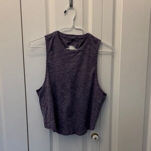 lululemon athletica Heathered Purple Muscle Tee